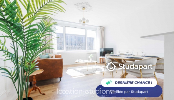 Logement étudiant T3 &agrave; Paris 15ème arrondissement (75015)