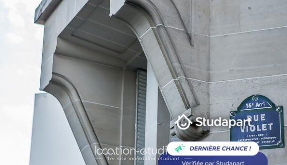 Logement �tudiant Location T3 Meubl&eacute; Paris 15�me arrondissement (75015)