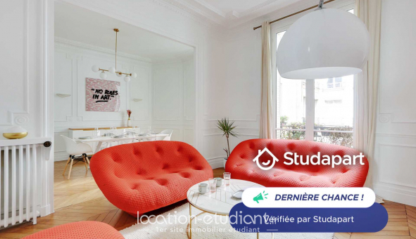 Logement tudiant T3 à Paris 16me arrondissement (75016)