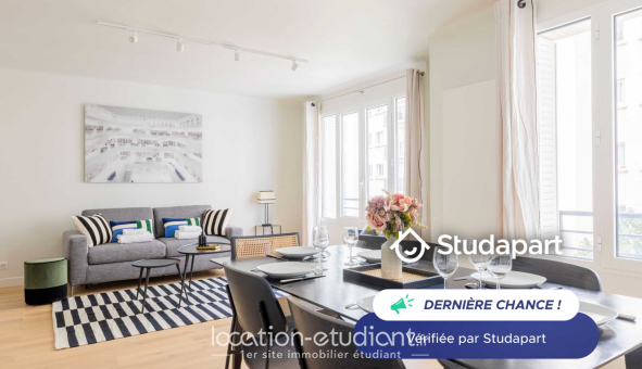 Logement �tudiant Location T3 Meubl&eacute; Paris 16�me arrondissement (75016)