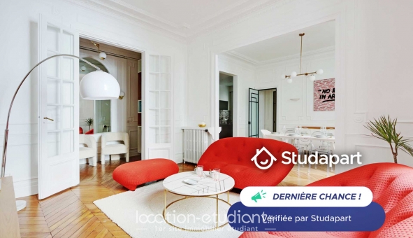 Logement étudiant T3 &agrave; Paris 16ème arrondissement (75016)