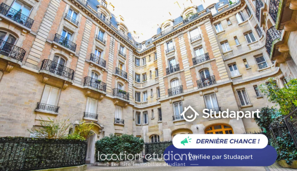 Logement �tudiant T3 &agrave; Paris 16�me arrondissement (75016)