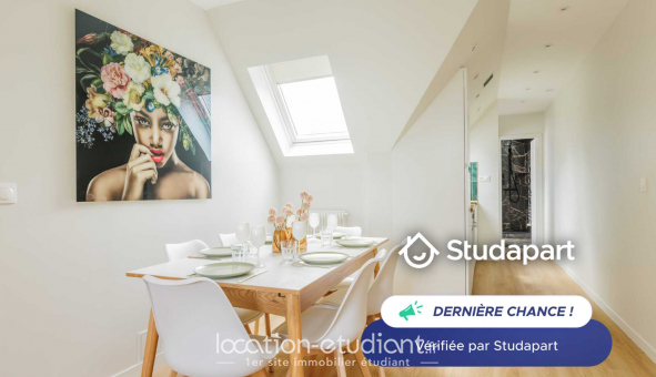Logement tudiant T3 à Paris 17me arrondissement (75017)