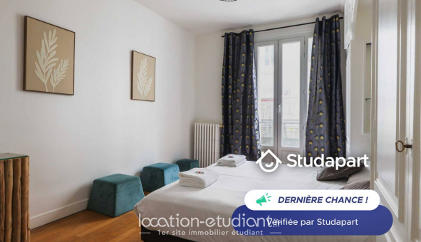 Logement tudiant T3 à Paris 17me arrondissement (75017)