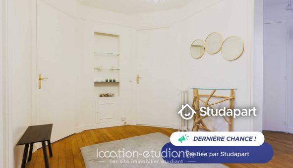 Logement tudiant T3 à Paris 17me arrondissement (75017)