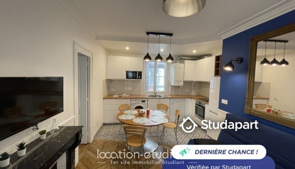 Logement tudiant T3 à Paris 17me arrondissement (75017)