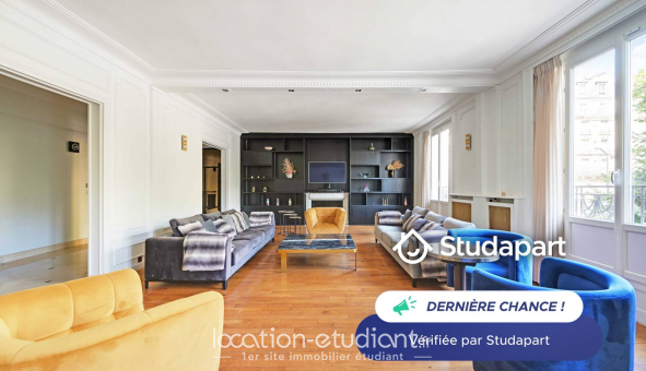 Logement tudiant Location T3 Meublé Paris 17me arrondissement (75017)