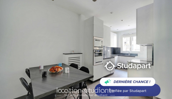 Logement tudiant T3 à Paris 17me arrondissement (75017)