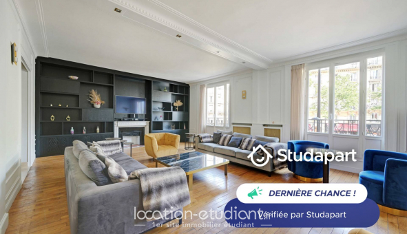 Logement tudiant T3 à Paris 17me arrondissement (75017)