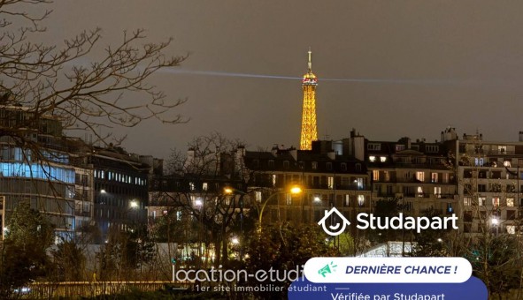 Logement tudiant T3 à Paris 17me arrondissement (75017)