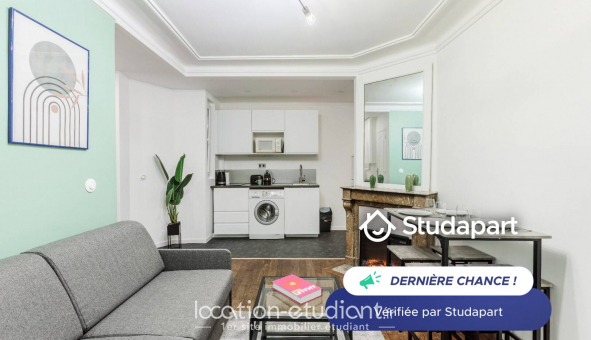 Logement tudiant T3 à Paris 18me arrondissement (75018)