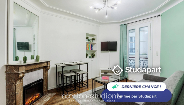 Logement tudiant T3 à Paris 18me arrondissement (75018)