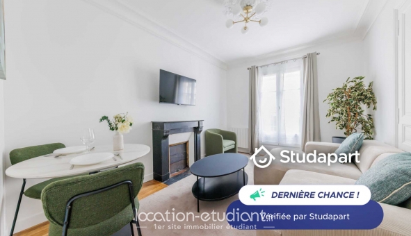 Logement étudiant T3 &agrave; Paris 18ème arrondissement (75018)