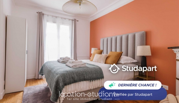 Logement étudiant T3 &agrave; Paris 18ème arrondissement (75018)