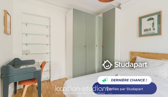 Logement �tudiant T3 &agrave; Paris 18�me arrondissement (75018)