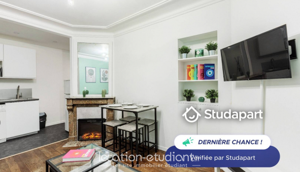 Logement �tudiant T3 &agrave; Paris 18�me arrondissement (75018)