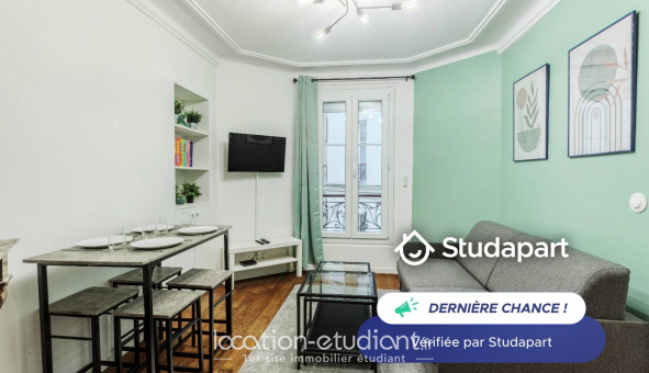 Logement �tudiant T3 &agrave; Paris 18�me arrondissement (75018)