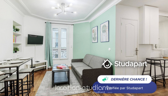 Logement �tudiant T3 &agrave; Paris 18�me arrondissement (75018)