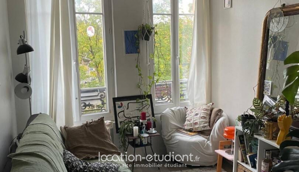 Logement tudiant T3 à Paris 19me arrondissement (75019)