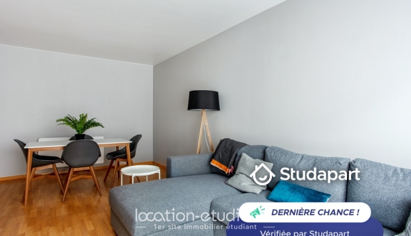 Logement étudiant T3 &agrave; Paris 19ème arrondissement (75019)