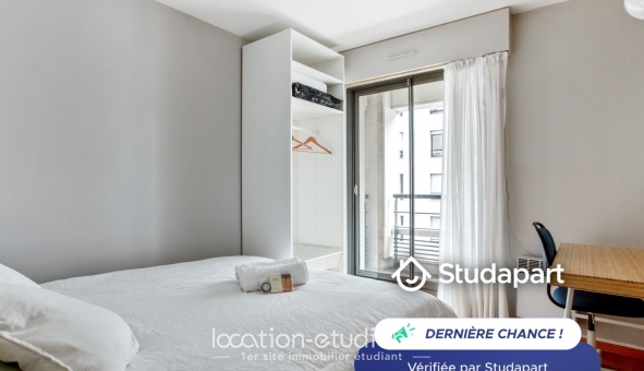 Logement étudiant T3 &agrave; Paris 19ème arrondissement (75019)