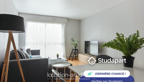 Logement étudiant T3 &agrave; Paris 19ème arrondissement (75019)