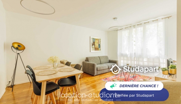 Logement étudiant Location T3 Meubl&eacute; Paris 19ème arrondissement (75019)