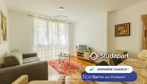 Logement étudiant T3 &agrave; Paris 19ème arrondissement (75019)