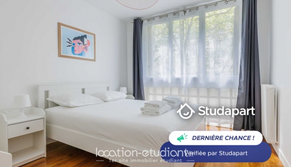 Logement étudiant T3 &agrave; Paris 19ème arrondissement (75019)