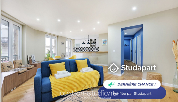Logement �tudiant Location T3 Meubl&eacute; Paris 20�me arrondissement (75020)