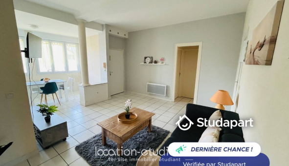 Logement tudiant T3 à Pau (64000)