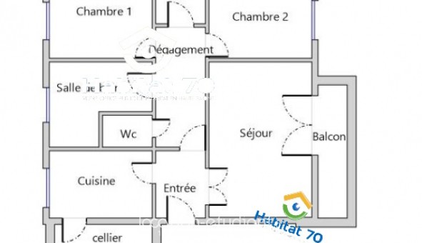 Logement �tudiant T3 &agrave; Plancher les Mines (70290)