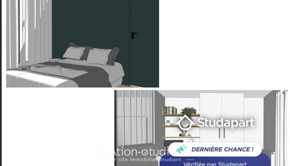 Logement tudiant T3 à Puteaux (92800)
