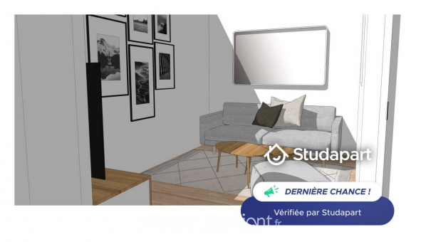 Logement tudiant T3 à Puteaux (92800)