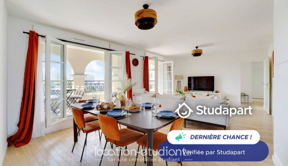 Logement tudiant Location T3 Meublé Puteaux (92800)
