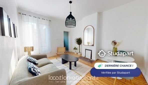 Logement tudiant T3 à Reims (51100)