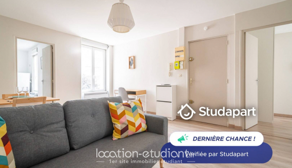 Logement tudiant T3 à Reims (51100)