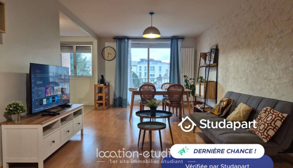 Logement �tudiant Location T3 Meubl&eacute; Reims (51100)