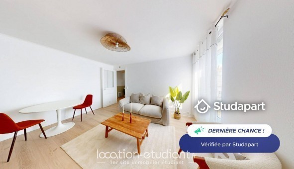 Logement �tudiant T3 &agrave; Reims (51100)