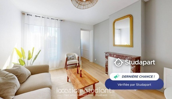 Logement �tudiant T3 &agrave; Reims (51100)