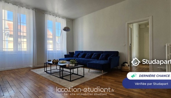 Logement �tudiant T3 &agrave; Reims (51100)