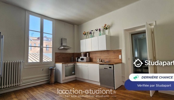 Logement �tudiant T3 &agrave; Reims (51100)