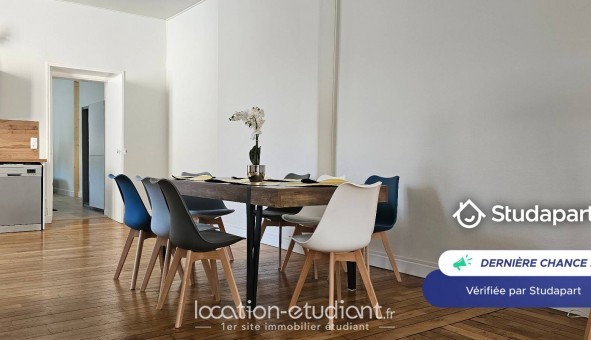 Logement �tudiant T3 &agrave; Reims (51100)