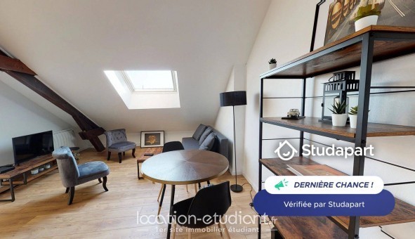 Logement �tudiant T3 &agrave; Reims (51100)