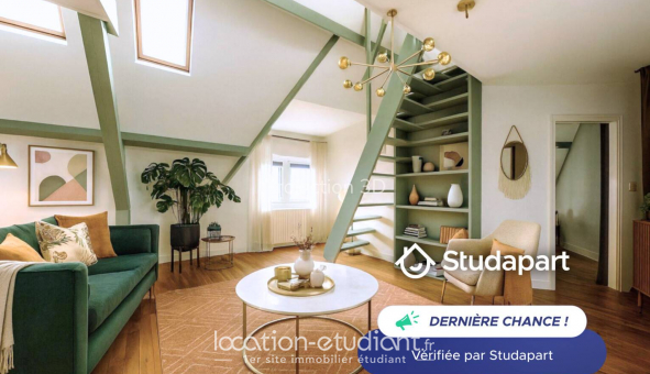 Logement �tudiant T3 &agrave; Reims (51100)