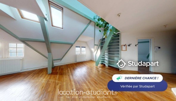 Logement �tudiant T3 &agrave; Reims (51100)