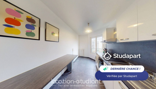 Logement �tudiant T3 &agrave; Reims (51100)