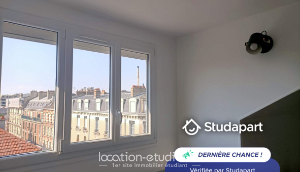 Logement �tudiant Location T3 Meubl&eacute; Reims (51100)