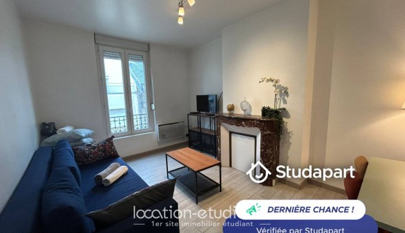 Logement �tudiant Location T3 Meubl&eacute; Reims (51100)