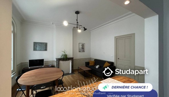 Logement �tudiant T3 &agrave; Reims (51100)